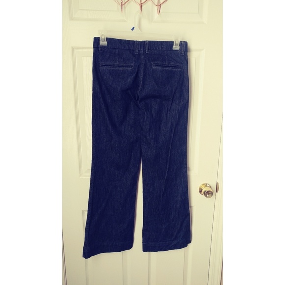 Old Navy wide leg dark denim - Picture 2 of 7